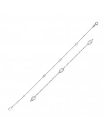 BEZEL DIAMOND BY THE YARD BRACELET (TB260)