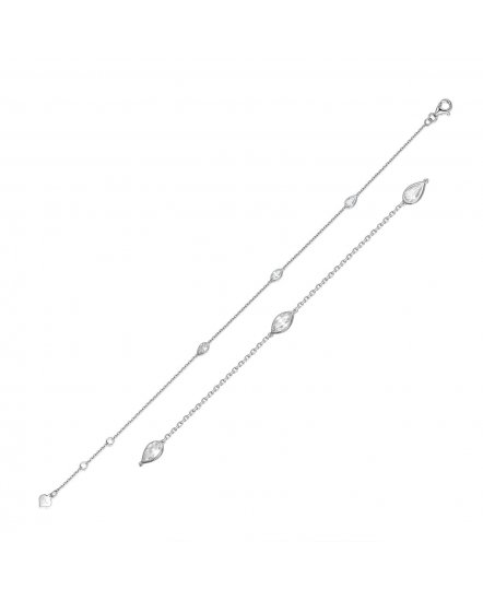 BEZEL DIAMOND BY THE YARD BRACELET (TB260)