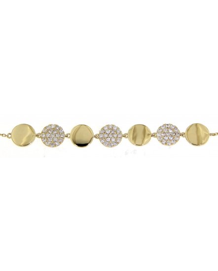 ROUND DIAMOND BRACELET (TB283)