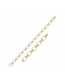 LINK STYLE DIAMOND BRACELET (TB284)