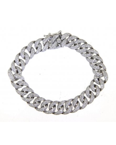 LINK STYLE DIAMOND BRACELET (TB285)
