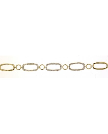 LINK STYLE DIAMOND BRACELET (TB294)
