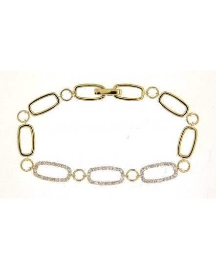 LINK STYLE DIAMOND BRACELET (TB294)