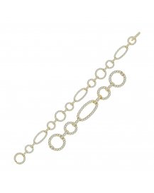 LINK STYLE DIAMOND BRACELET (TB315)