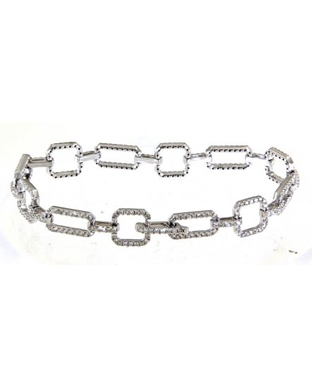 LINK STYLE DIAMOND BRACELET (TB317)