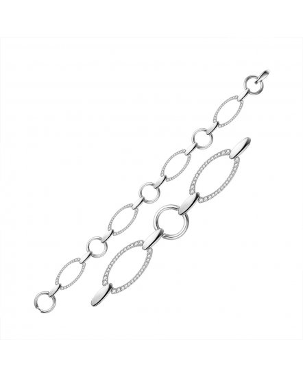 LINK STYLE DIAMOND BRACELET (TB319)