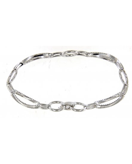 LINK STYLE DIAMOND BRACELET (TB319)