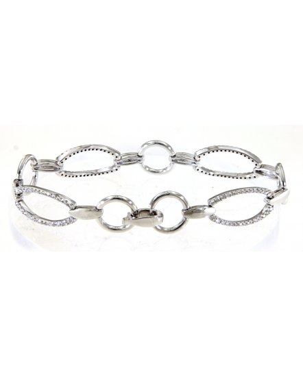 LINK STYLE DIAMOND BRACELET (TB319)