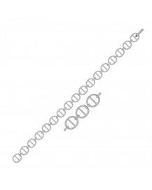 LINK STYLE DIAMOND BRACELET (TB321)