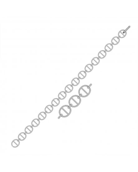 LINK STYLE DIAMOND BRACELET (TB321)