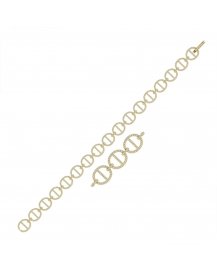 LINK STYLE DIAMOND BRACELET (TB321)