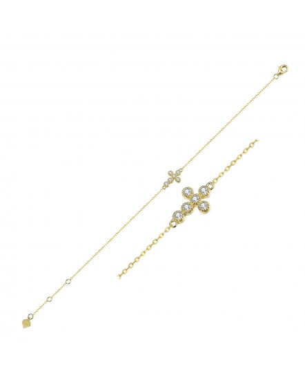 CROSS DIAMOND BRACELET (TB323)
