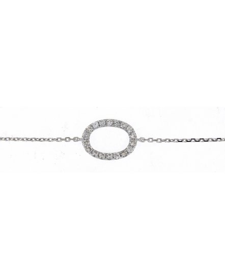 OVAL STYLE DIAMOND BRACELET (TB329)