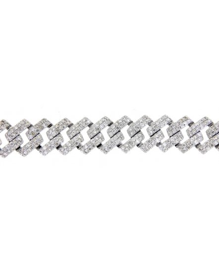 LINK STYLE DIAMOND BRACELET (TB335)