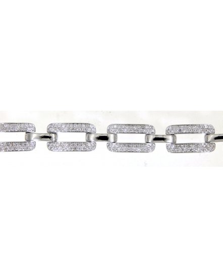 LINK STYLE DIAMOND BRACELET (TB340)