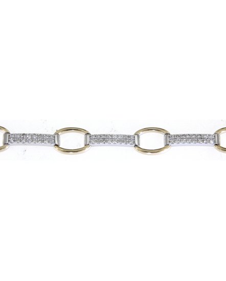 LINK STYLE DIAMOND BRACELET (TB349)