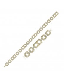 LINK STYLE DIAMOND BRACELET (TB352)