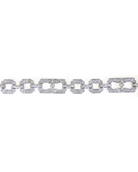 LINK STYLE DIAMOND BRACELET (TB352)