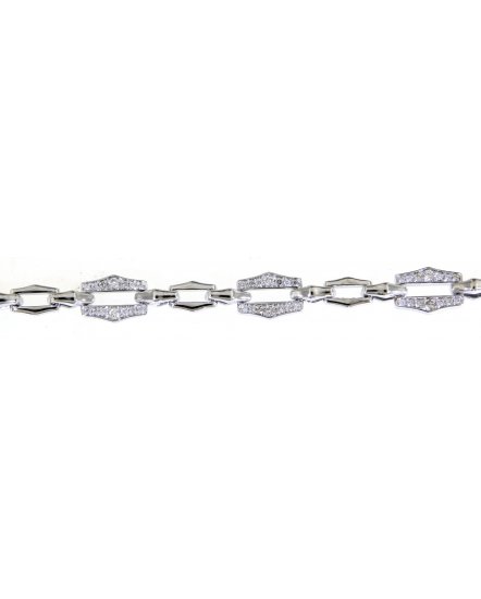 LINK STYLE DIAMOND BRACELET (TB365)