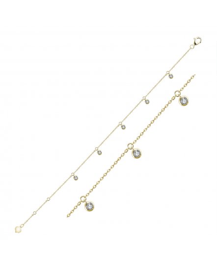 DIAMOND DANGLE BRACELET (TB366)