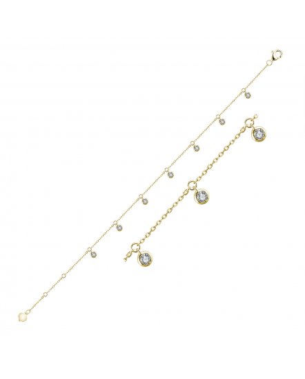 DIAMOND DANGLE BRACELET (TB367)