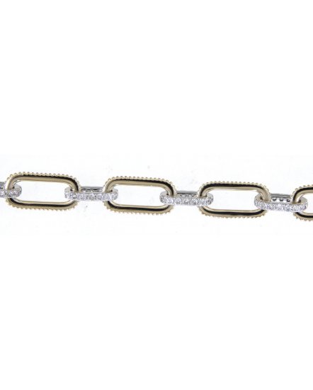 LINK STYLE DIAMOND BRACELET (TB369)