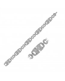 LINK STYLE DIAMOND BRACELET (TB371)