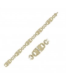 LINK STYLE DIAMOND BRACELET (TB371)