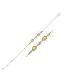 MARQUISE STYLE DIAMOND BRACELET (TB424)