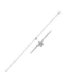 FLORAL STYLE DIAMOND BRACELET (TB433)