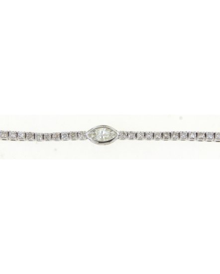 MARQUISE DIAMOND TENNIS BRACELET (TB464)