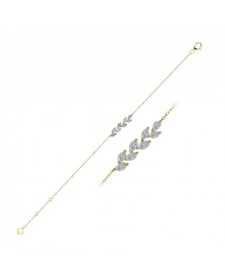 MARQUISE DIAMOND BRACELET (TB474)