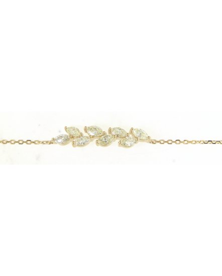 MARQUISE DIAMOND BRACELET (TB474)