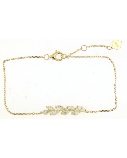 MARQUISE DIAMOND BRACELET (TB474)
