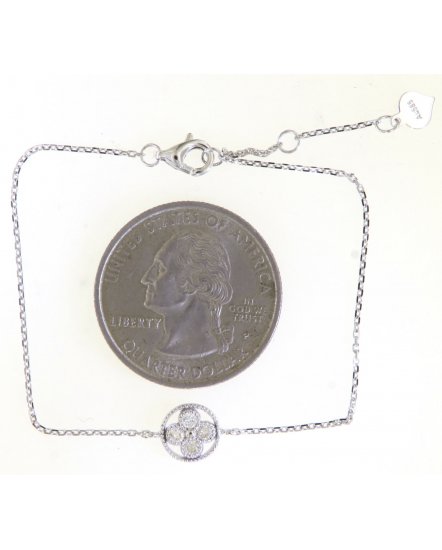CLOVER STYLE DIAMOND BRACELET (TB497)