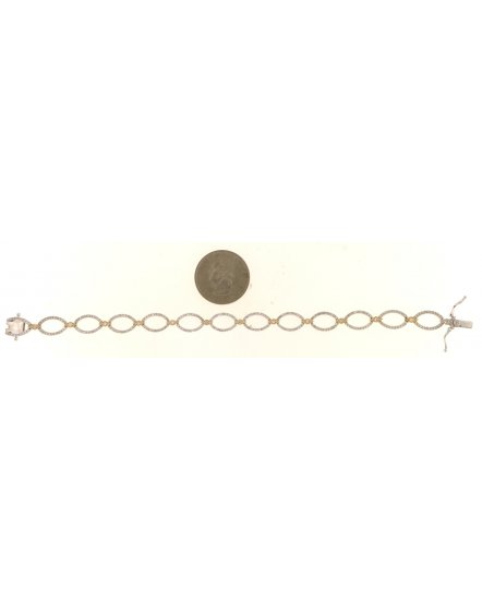 LINK STYLE DIAMOND BRACELET (TB508)