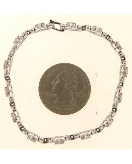 LINK STYLE DIAMOND BRACELET (TB514)