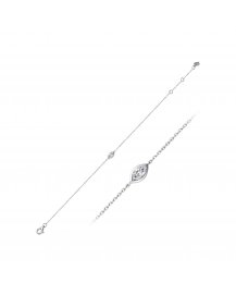 MARQUISE SOLITAIRE DIAMOND BRACELET (TB527)