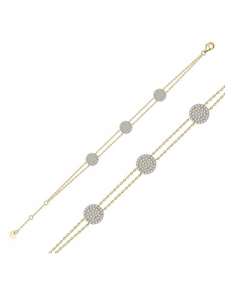 ROUND DIAMOND BRACELET (TB547)