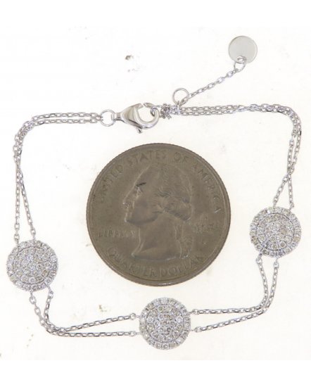 ROUND DIAMOND BRACELET (TB547)