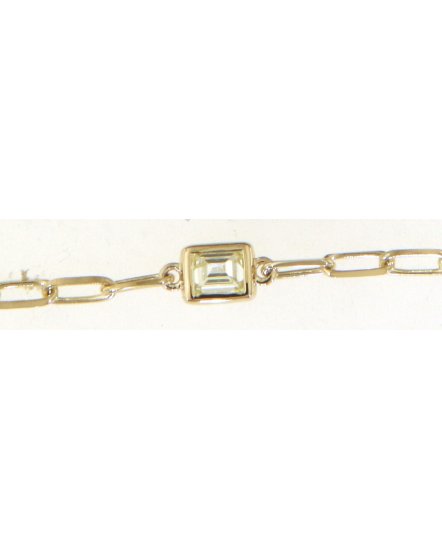 BAGUETTE  SOLITAIRE DIAMOND BRACELET (TB599)