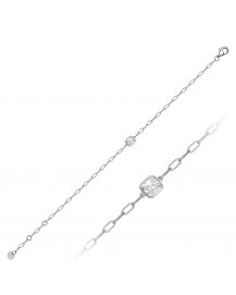 RADIANT SOLITAIRE DIAMOND BRACELET (TB612)