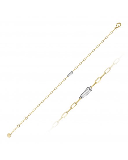 BAGUETTE SOLITAIRE DIAMOND BRACELET (TB627)