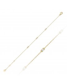 BAGUETTE DIAMOND BRACELET (TB629)