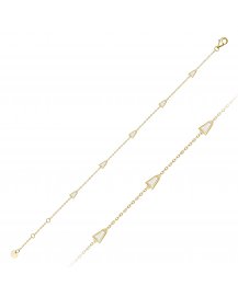 BAGUETTE DIAMOND BRACELET (TB630)