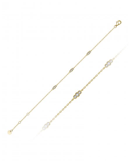 ROUND DIAMOND BY THE YARD BRACELET (TB658)