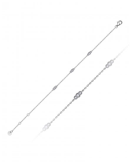 ROUND DIAMOND BY THE YARD BRACELET (TB658)