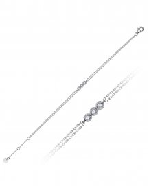 ROUND DIAMOND BY THE YARD BRACELET (TB659)