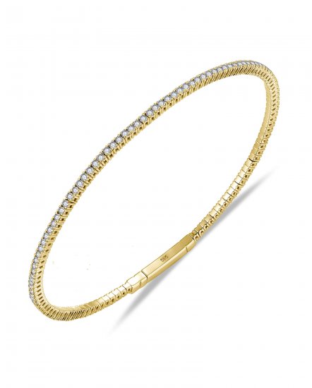 DIAMOND FLEXIBLE BANGLE BRACELET (TB668)