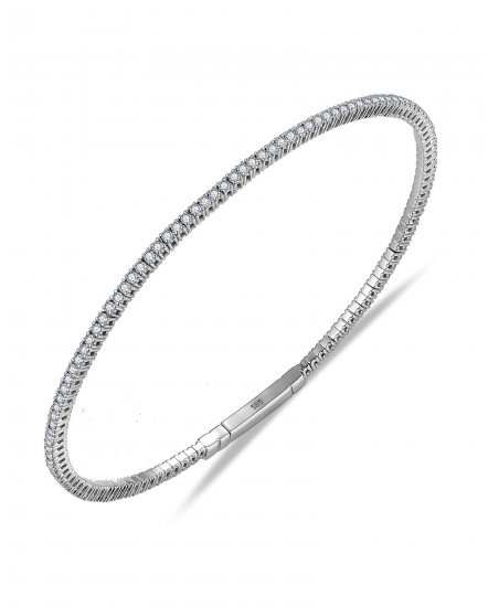 DIAMOND FLEXIBLE BANGLE BRACELET (TB668)